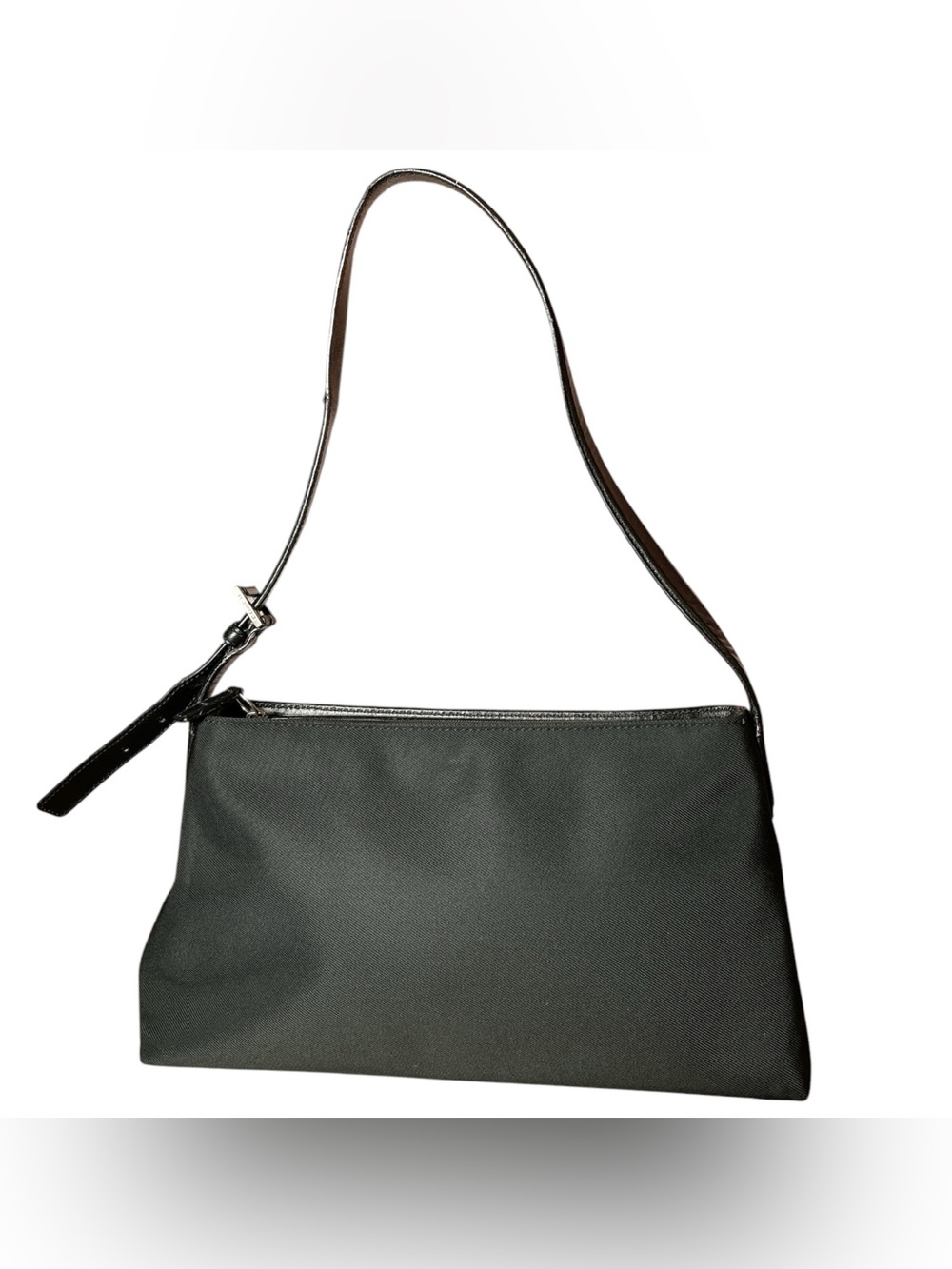 Vintage Y2K Black Coach Nylon Shoulder Bag Purse